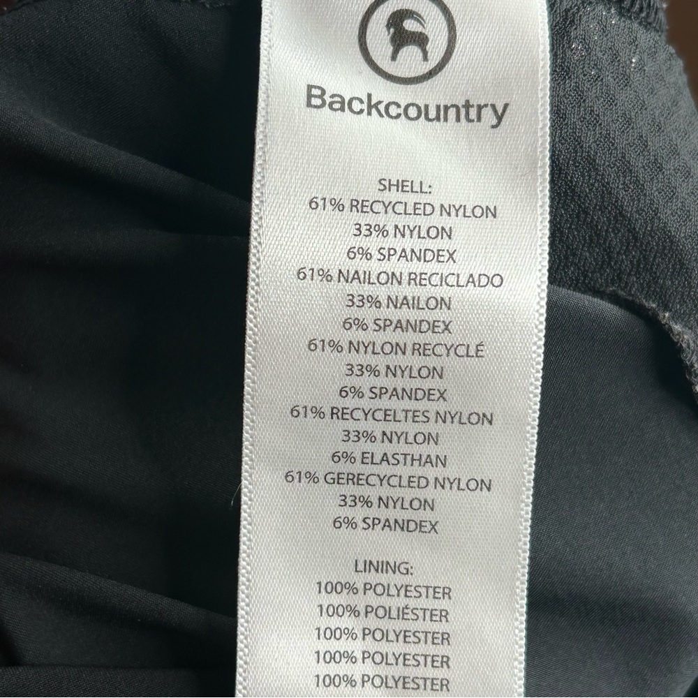 Backcountry Women's Black Bike Shorts Cycling Outdoor Adventure - Picture 15 of 16
